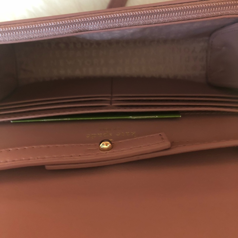 ❤️last one❤️ Kate Spade Dusty Peony Glitter Bag - Picture 2 of 6